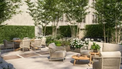 4 SEASONS OUTDOOR Gartensessel Rope braun