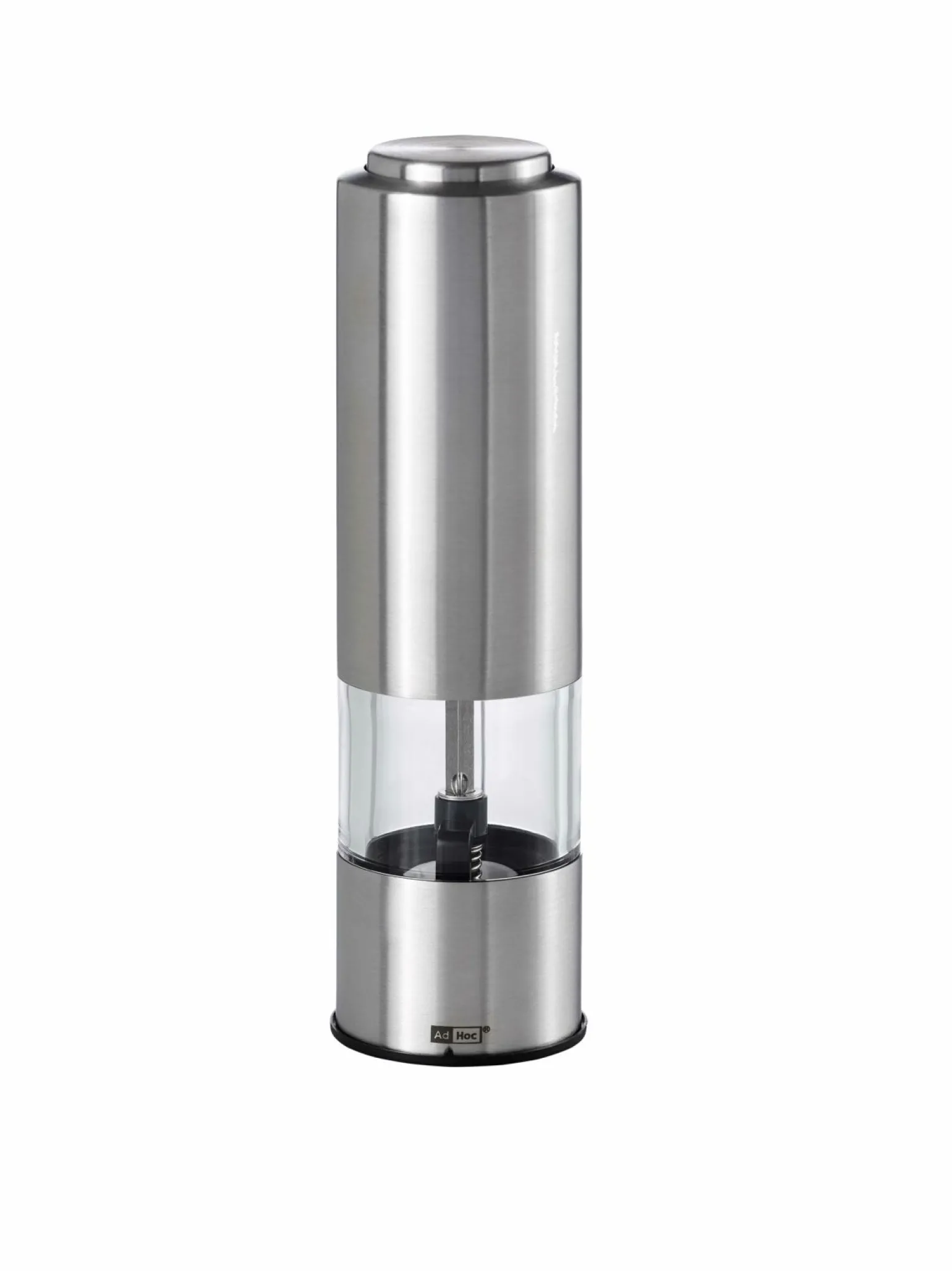 AdHoc Elektrische Pfeffer-/Salzmühle transparent