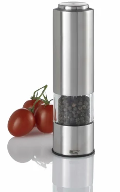 AdHoc Elektrische Pfeffer-/Salzmühle transparent
