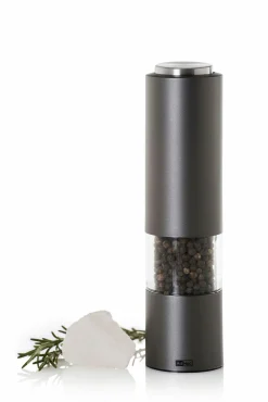 AdHoc Elektrische Pfeffer-/Salzmühle schwarzgrau