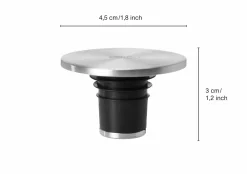 AdHoc Flaschenverschluss silberfarben