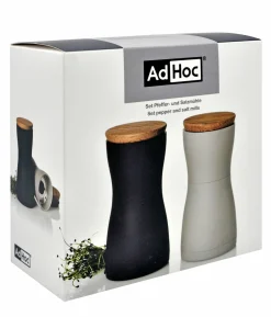 AdHoc Gewürzmühlenset 2tlg. braun