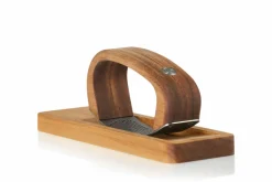 AdHoc Knoblauchpresse braunsilberfarben