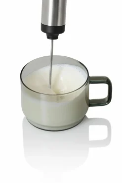 AdHoc Milch- und Saucenschäumer silberfarben