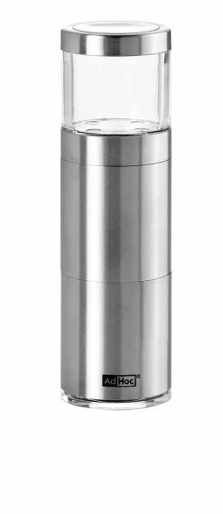 AdHoc Muskatmühle silberfarben