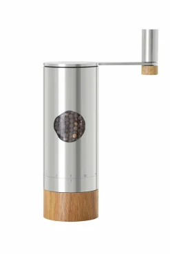 AdHoc Pfeffer-/Salzmühle braunsilberfarben