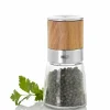AdHoc Pfeffer-/Salzmühle braunsilberfarben