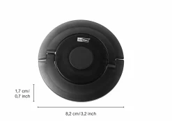 AdHoc Sekt-/Champagnerverschluss schwarz