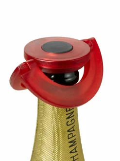 AdHoc Sekt-/Champagnerverschluss rot