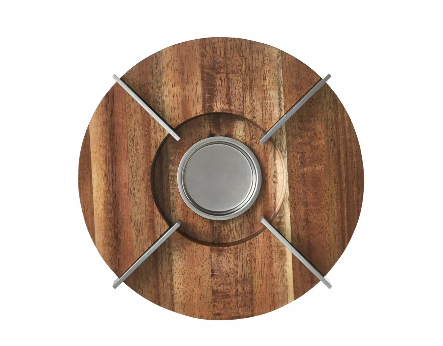 AdHoc Stövchen und Speisenwärmer braun