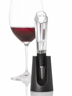 AdHoc Weinbelüfter und Ausgießer transparentschwarz