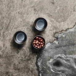 Aida 3er Minischale 7,5cm braun