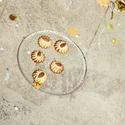 Aida Flacher Teller 22,5cm grau