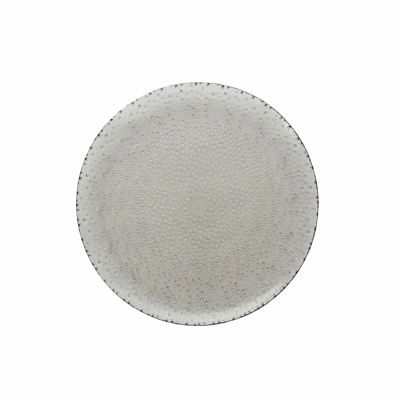 Aida Flacher Teller 22,5cm grau