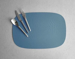 Aida Platzset 45x30,6cm blau