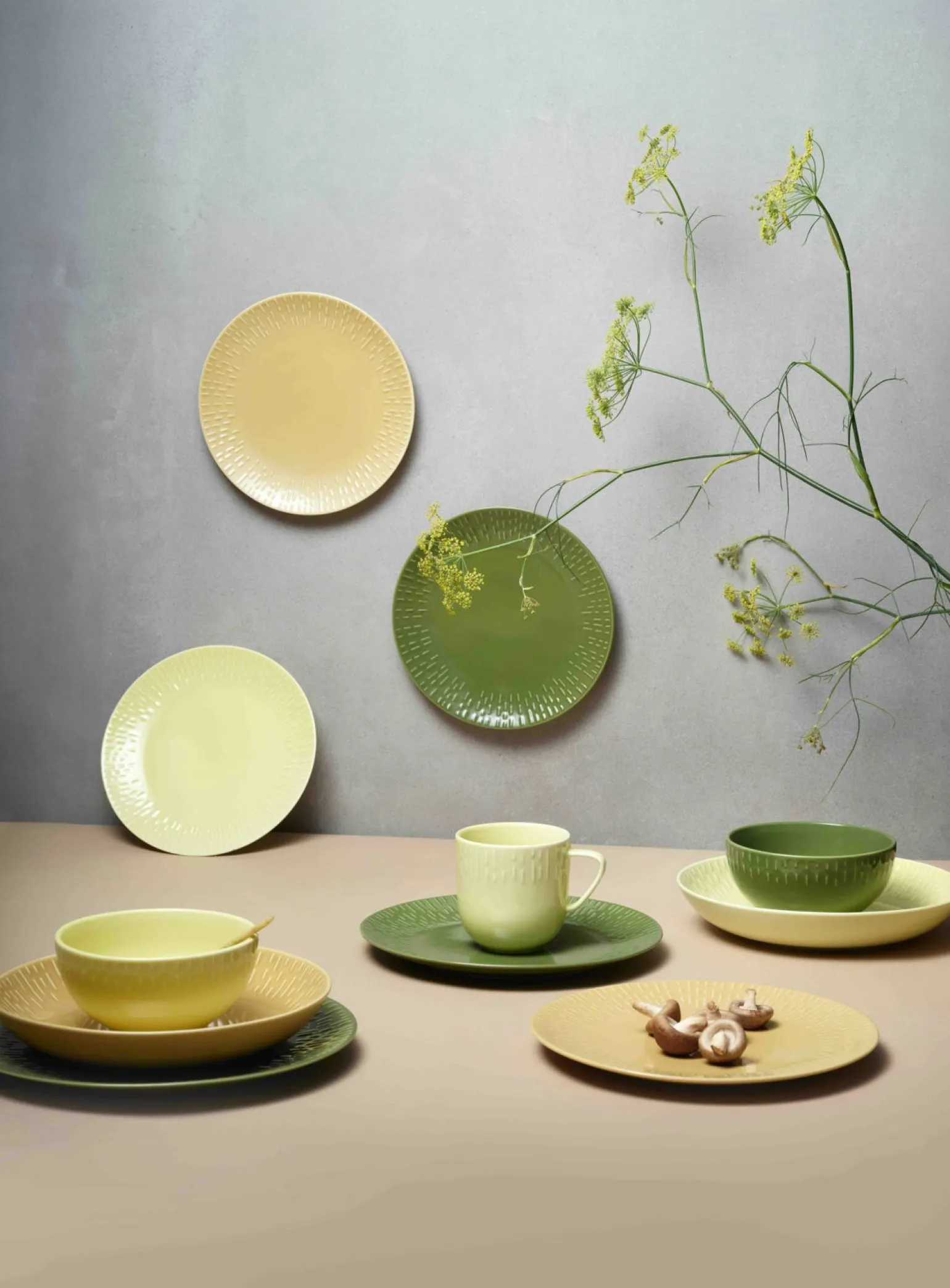 Aida Speiseteller 27,5cm grün