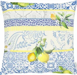 Apelt Kissenhülle beigeblaugelb