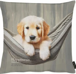 Apelt Kissenhülle braunbeigegrau