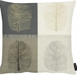 Apelt Kissenhülle graugoldfarbenschwarz