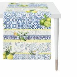 Apelt Tischläufer beigeblaugelb