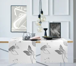 Apelt Tischläufer schwarzweiß