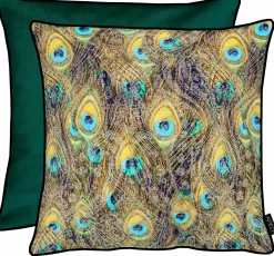 Apelt Wendekissenhülle gelbgrünbraun