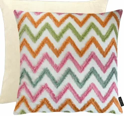 Apelt Wendekissenhülle grünpinkbeige