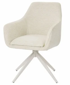 Armlehndrehstuhl beige