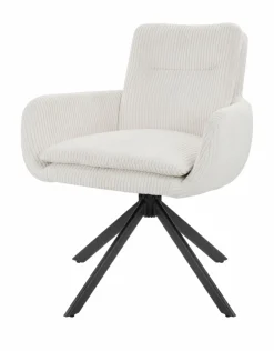 Armlehndrehstuhl grau