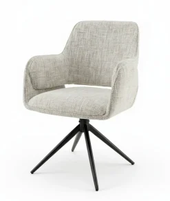 Armlehndrehstuhl weiß