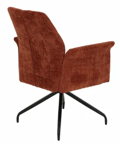 Armlehnstuhl drehbar rot