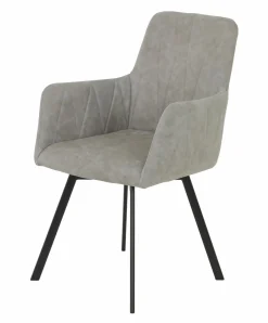 Armlehnstuhl grau
