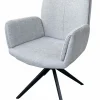 Armlehnstuhl grau