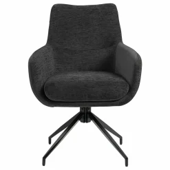 Armlehnstuhl schwarz