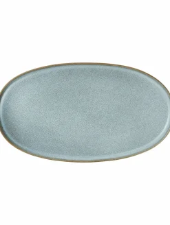 ASA Platte oval 28,5x16cm blau