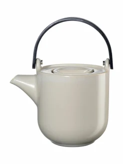 ASA Teekanne mit Holzgriff 600ml beige