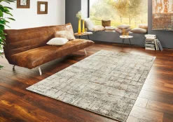 Astra Moderner Webteppich grau