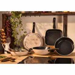 BALLARINI Bratpfanne 24cm beigeschwarz