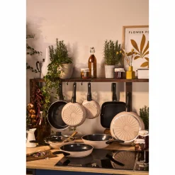 BALLARINI Bratpfanne 20cm beigeschwarz