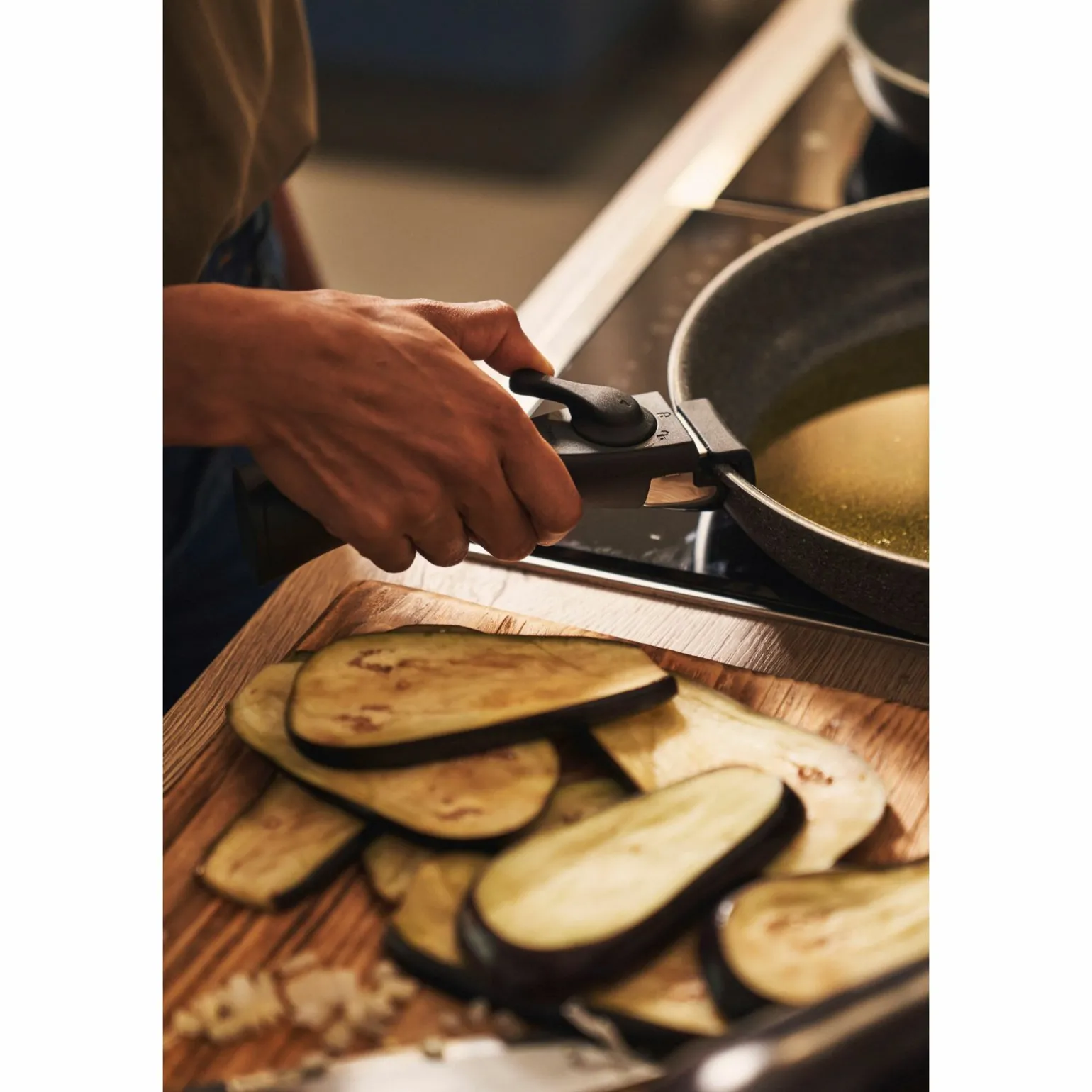 BALLARINI Bratpfannenset 3-tlg. schwarzgrau