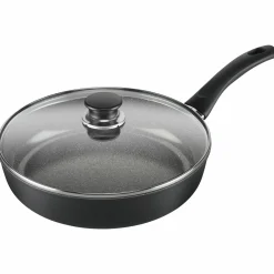 BALLARINI Schmorpfanne mit Deckel 28cm schwarz