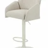 Barhocker drehbar beige
