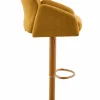 Barhocker drehbar gelb