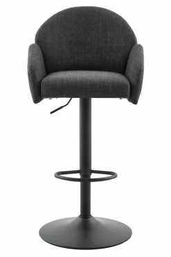 Barhocker drehbar grau