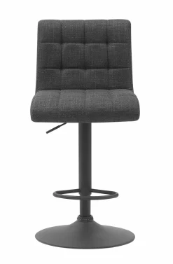 Barhocker drehbar grau