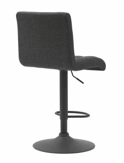 Barhocker drehbar grau