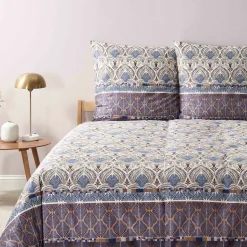 Bassetti Satin-Bettwäsche braun