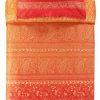 Bassetti Satin-Bettwäsche orange