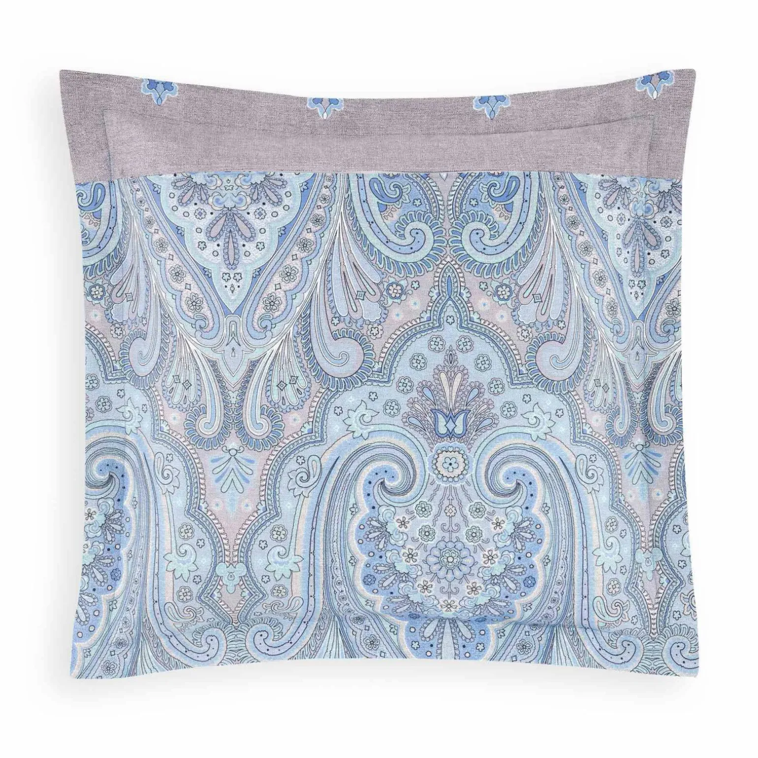 Bassetti Satin-Kissenhülle blau