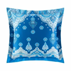 Bassetti Satin-Kissenhülle zu bw blau